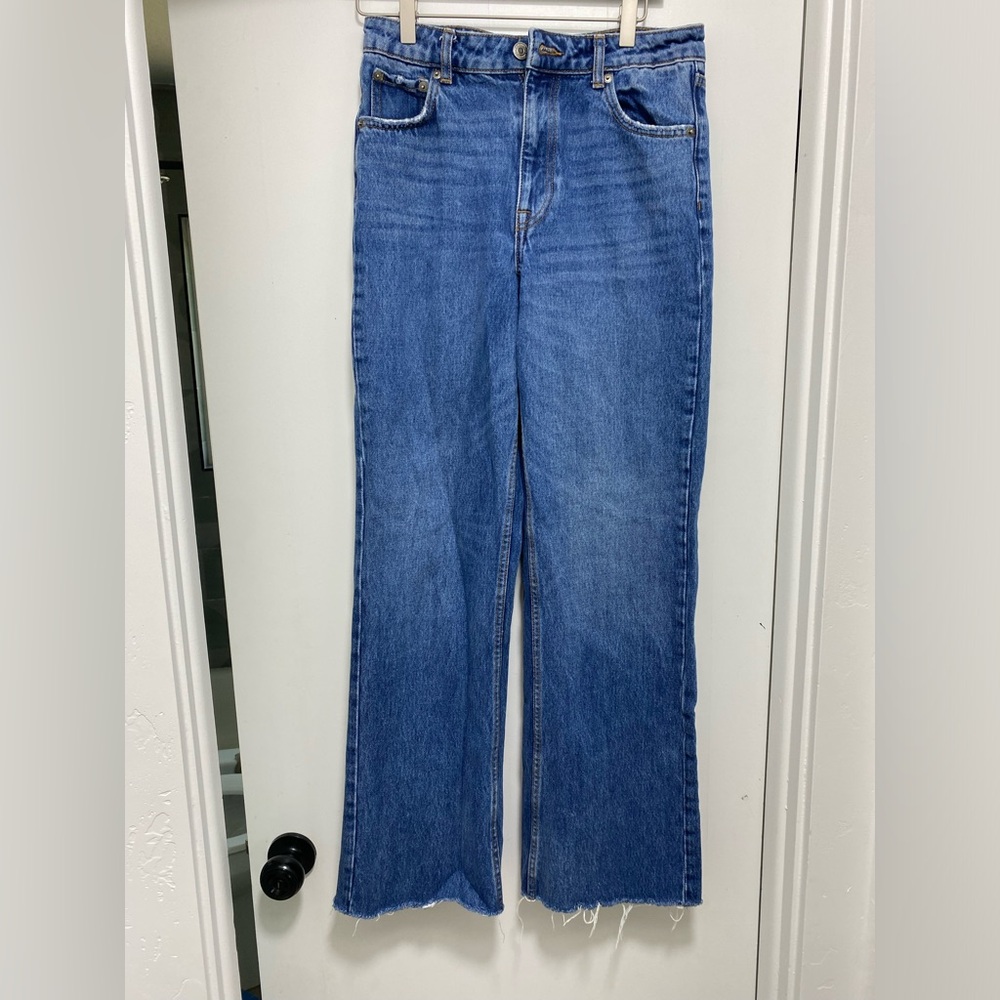 Zara wide leg jeans